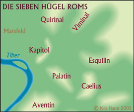 Die 7 Hügel Roms